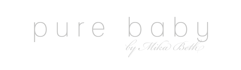 pure baby a mika beth edwards photography blog logo